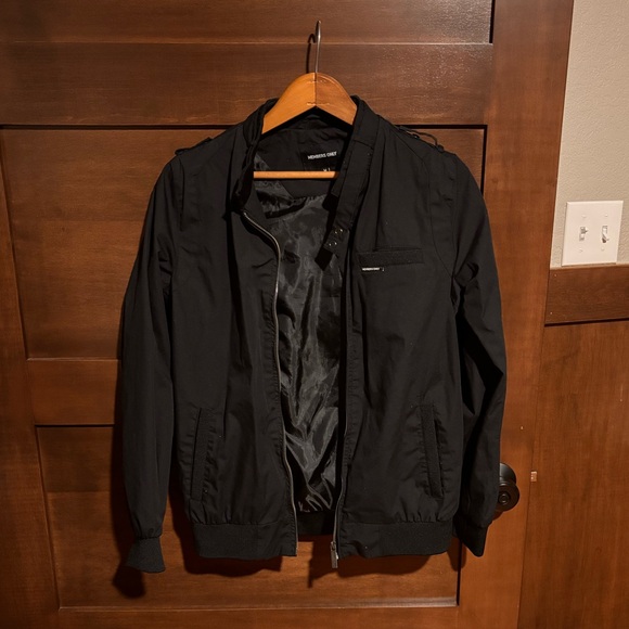 Members Only Classic Black Jacket - Picture 1 of 5